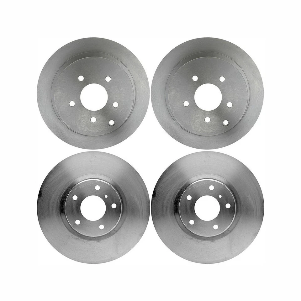 4PCS Raybestos Brakes Front Rear Disc Brake Rotor Fits INFINITI M35h 2013 Foto 2 de 4