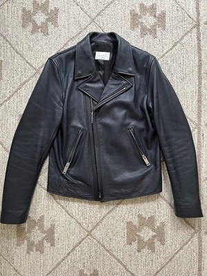 Sandro Leather Jacket Slim Small