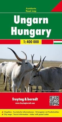 Hungary f&b (+r): Wegenkaart 1:400 ..., Freytag & Bernd