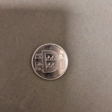 2019 ALPHABET UK TEN PENCE COIN - D FOR DOUBLE DECKER BUS T925