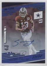 2021 Prestige Xtra Points Premium Blue Signatures Simi Fehoko Rookie Auto RC