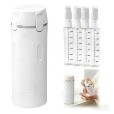 4 in 1 Travel Dispenser Bottle Leakproof Refillable Travel Bottles for Toilet...
