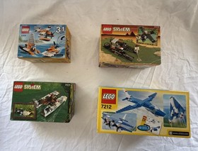LEGO Creator System bundle planes 31028 Pontoon Plane 5925-7212 Bi-WingBaron5928