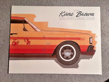 KANE BROWN 24"x18" signed poster #37/75 "High Road Tour" Nashville 4/12/25 RARE