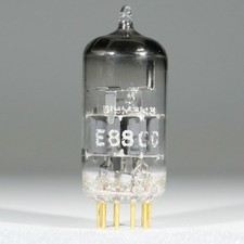 Siemens E88CC/6922 O-Getter Gold Pin Made in Germany in 1964 Strong