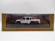 1/43 Spark Mercedes-Benz G63 AMG 6x6 Dealer Licensed el Car White