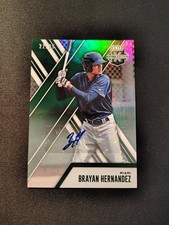 2017 Panini Elite Extra Edition Brayan Hernandez Auto #108  /25