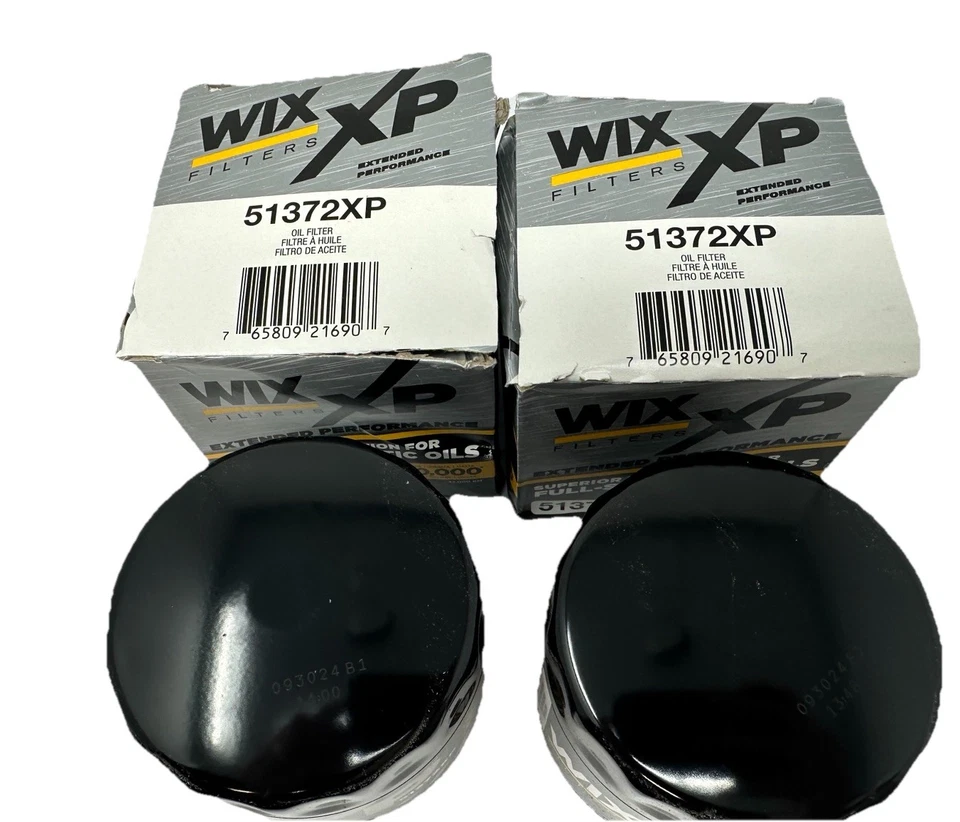 Filtro de aceite lubricante giratorio 2 Wix XP 51372XP para Ford Lincoln Mercury Mazda Cadillac Foto 2 de 3