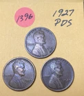 1927 PDS Lincoln Wheat Cent #1396