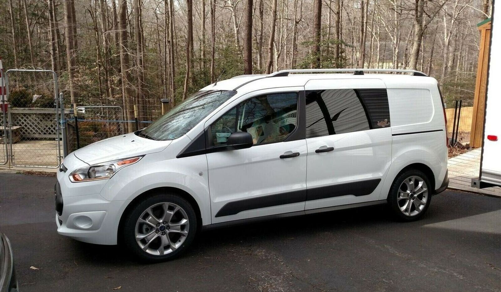 For Ford Transit Connect Long LWB 20142023 Roof Rack Side Rails Bars