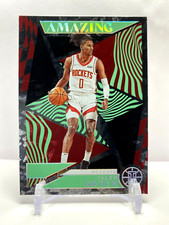 2021-22 Panini Illusions Rookie Emerald Amazing Jalen Green Houston Rockets No.2