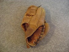 MacGregor GC1321  Baseball Mitt  CURT SIMMONS  closed web  Leather Vintage Glove