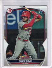 Chase Davis 2023 Bowman Draft 1st Paper #BD-48 St. Louis Cardinals