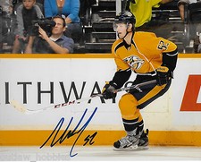 Nashville Predators Austin Watson Signed Autographed 8x10 NHL Photo COA H