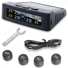 Tire Pressure Monitoring System Kit TPMS Tire Pressure Monitor w/ 4 TPMS Sensors
