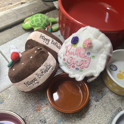Dog Toy Happy Birthday Cake