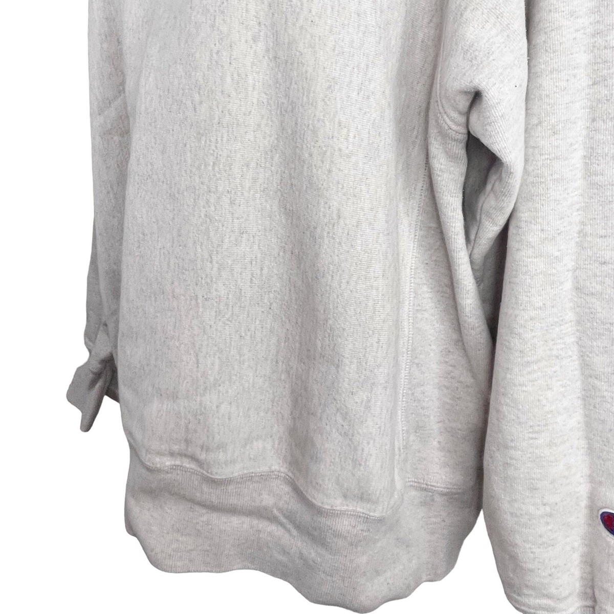 VTG Champion Tri-blend Reverse Weave Kenyon College Grey Crewneck 