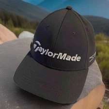 TaylorMade Golf Hat TP5 Men's Gray  Adjustable Lightweight Cap