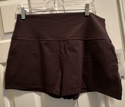 Lululemon Align Classic-Fit HR Short 3  Brown Size 12