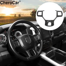 Steering Wheel Cover Trim Inner Decor Accessories For 2010-2017 Dodge Ram 1500