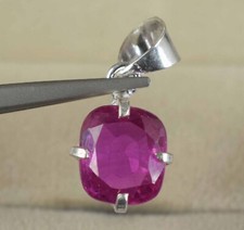 Natural Cushion Pink Kunzite 11.75 Ct Gemstone Certified Pendant New Year Sale
