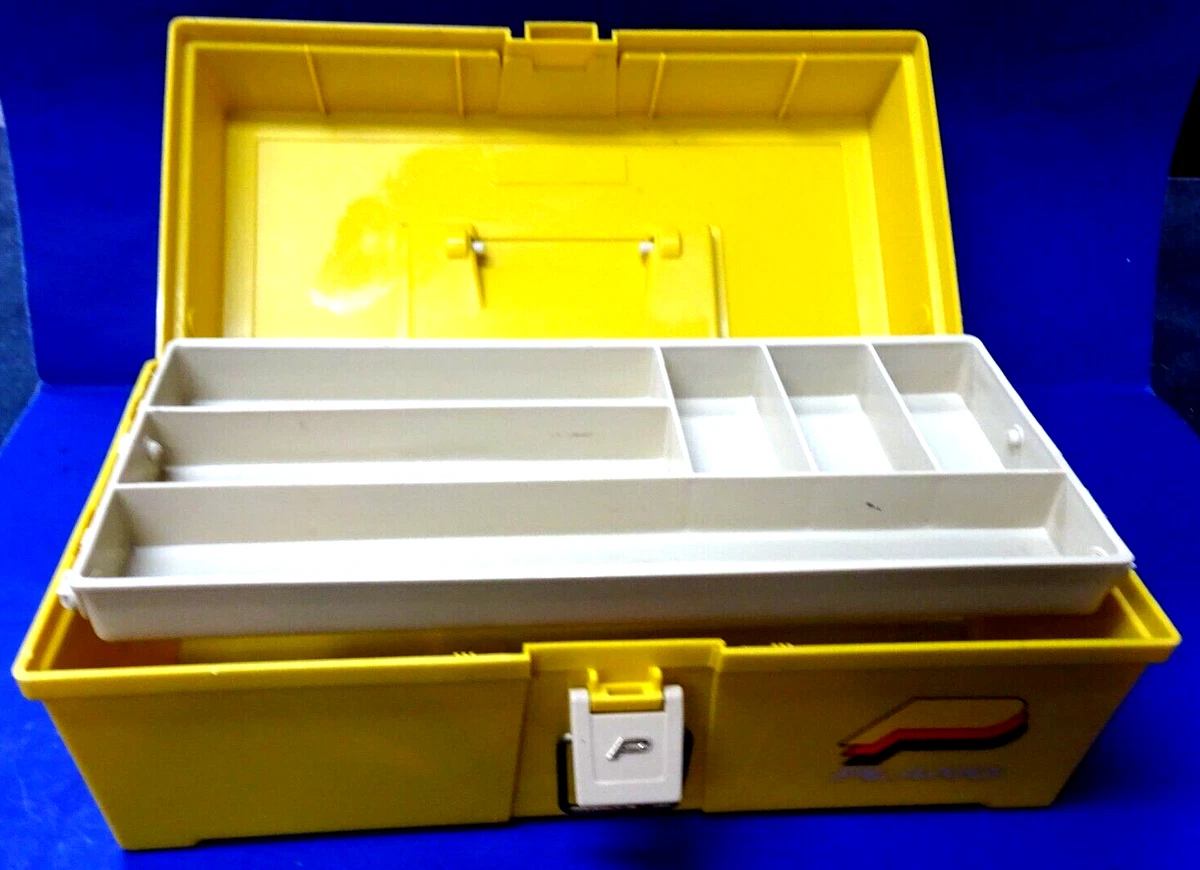 Yellow tackle box deals