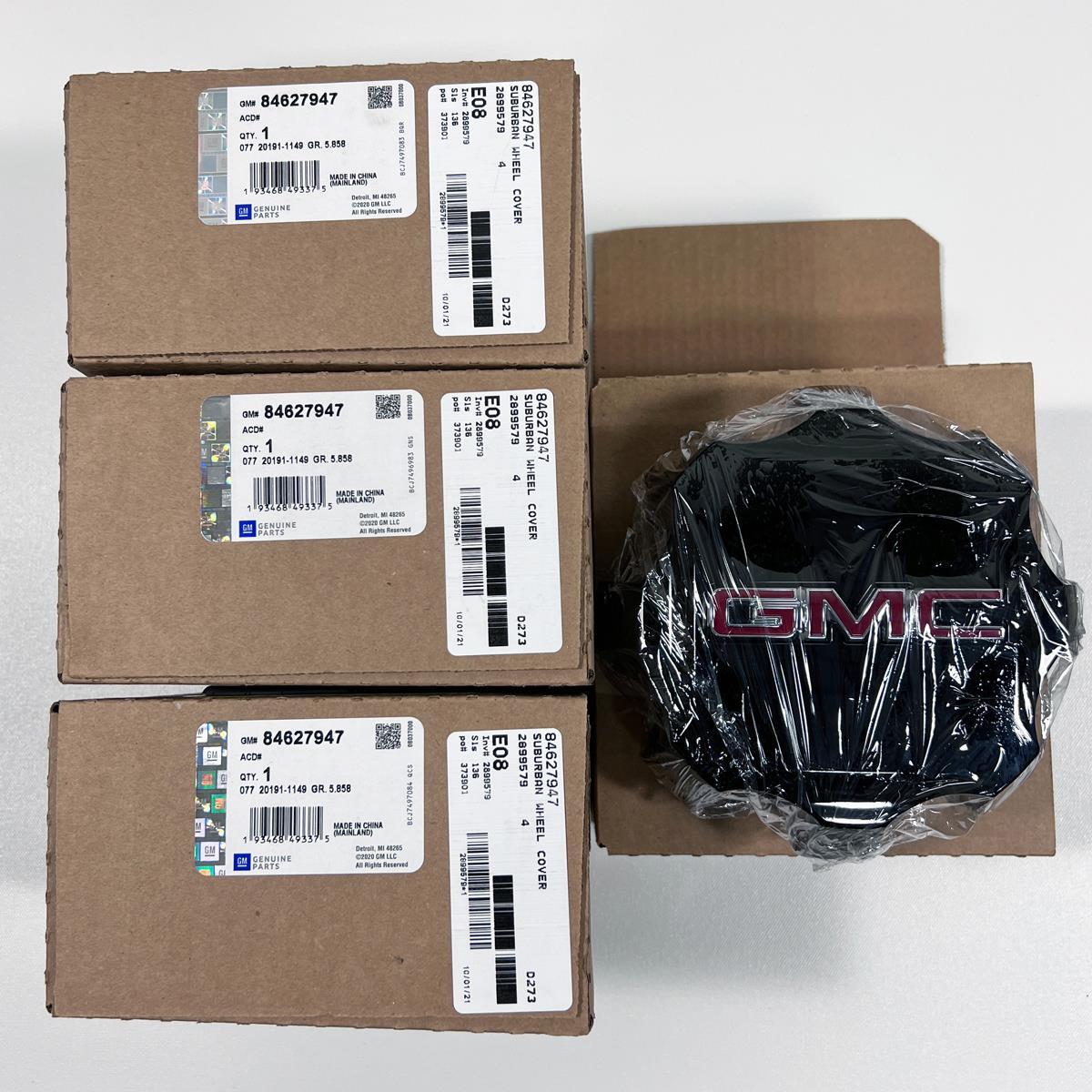 20202023 GMC Sierra 2500 / 3500 AT4 84627947 Alloy Wheel BLACK Center