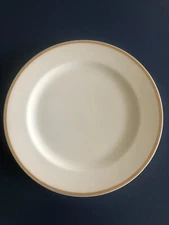 EUC Antique HAVILAND & Co. Limoges, France Double Gold Bands 9.75" Dinner Plate