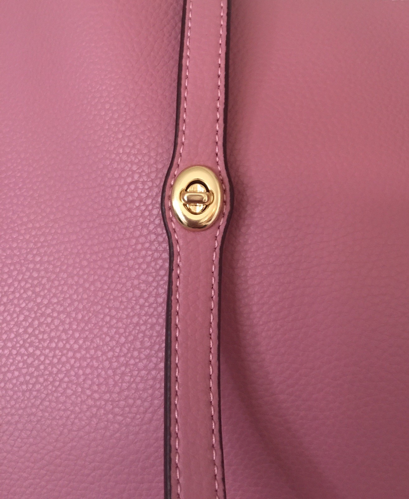 coach market tote ice pink