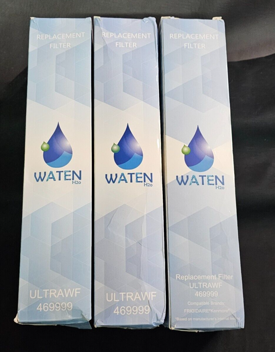 3 Frigidaire Kenmore "Waten" H20 Replacement Water Filters ULTRAWF