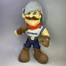Vintage 90s Dallas Cowboys Plush Team Mascot Rowdy ‘94 Standing 13” Football NFL