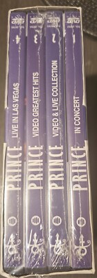 PRINCE SPECIAL EDITION 4 DVD BOX SET NEW FACTORY SEALED IMPORT LATING AMERICAN