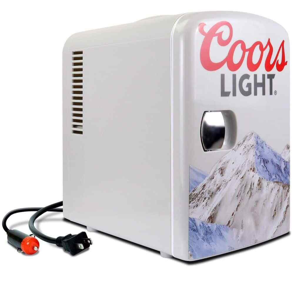 4L Mini Fridge Portable Thermoelectric Cooler, Holds 6 Standard Cans or 4 Tallbo