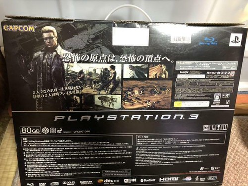 Playstation 3 Biohazard 5 Resident Evil Edition 80gb Ps3 Console From Japan Ebay