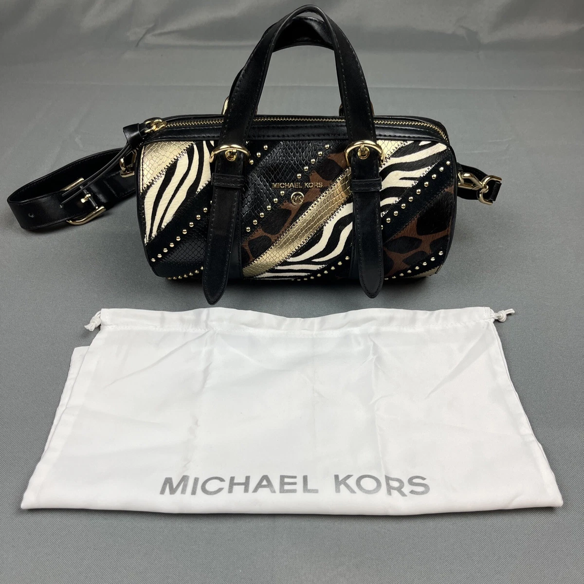 Michael michael kors stanton store east west barrel messenger