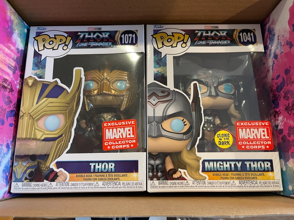 ファンコ ポップ MARVEL THOR 1041 & 1071 Funko POP! Thor #1041 & #1071 Love & Thunder + Marvel