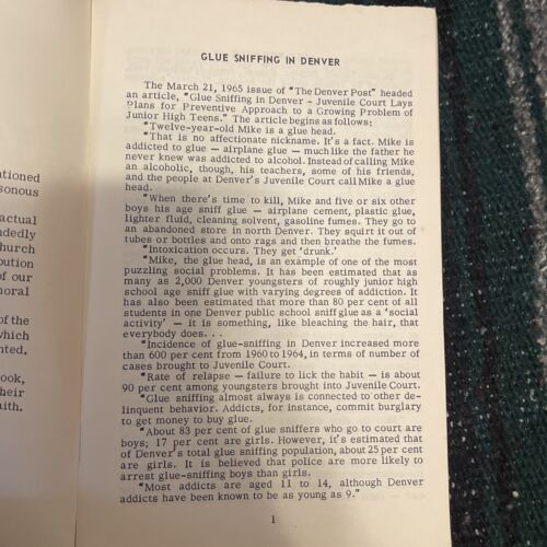 Poison Fruit Harvey H. Springer Rare Christian Teachings On Pornography ONLY ONE - Picture 5 of 8