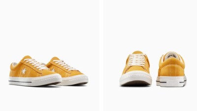 Converse ONE STAR 95 SUEDE a14713c men's Sneakers yellow | eBay