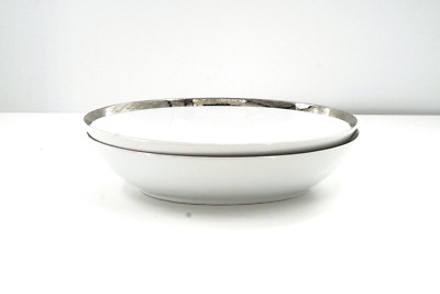 Fukagawa Arita Japan China Silver Lichen # 917, 2 Serving Bowls