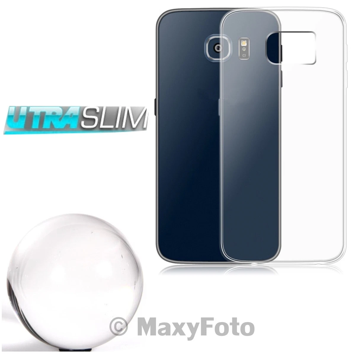 Cover Trasparente In Silicone TPU Per Huawei P8 - Custodia Sottile Antiurto E Antigraffio, Morbida Al Tattoo (Modello Lupo) - 3