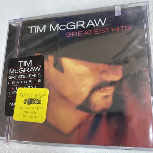 GREATEST HITS Tim Mcgraw BRAND NEW SEALED MUSIC ALBUM CD LS - 第 1/2 張圖片