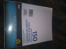 150 Sheets Of College Ruled Lined Paper