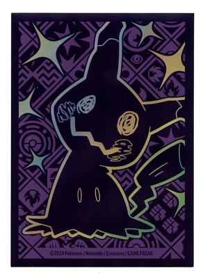 2024 Paldean Fates Mimikyu ETB Individual Card Sleeve Pokemon