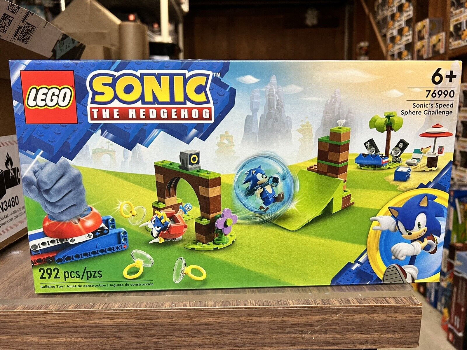 Sonic's Speed Sphere Challenge 76990, LEGO® Sonic the Hedgehog™