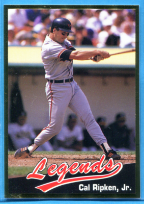 CAL RIPKEN JR. ~ 1990 Legends Gold Foil Baseball Card #22 | eBay