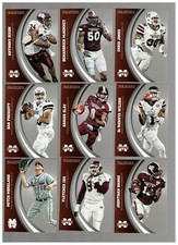 MISSISSIPPI STATE 2016 PANINI 40-CARD BASE SILVER SET (2) DAK PRESCOTT RC CLARK