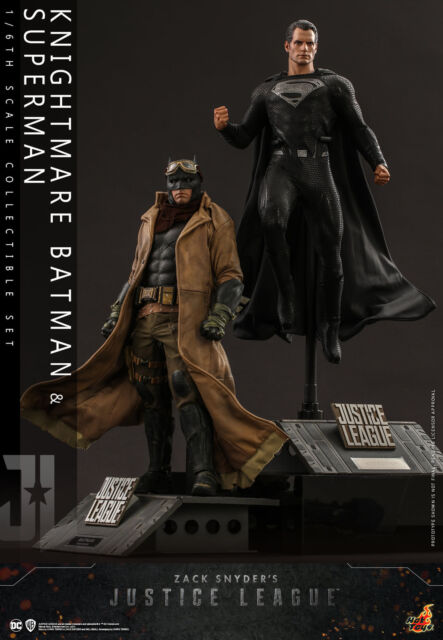 Justice League Knightmare Batman & Superman 12" 1/6 Scale Hot Toys TMS038 OE Justice League Knightmare Batman & Superman 12" 1/6 Scale Hot Toys TMS038 OE