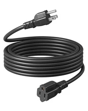 DEWENWILS Outdoor Extension Cord 20 FT, 3 Prong Indoor Outdoor 16/3 SJTW, 1 Pack