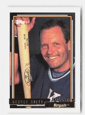 1992 Topps #620 George Brett Gold Winners