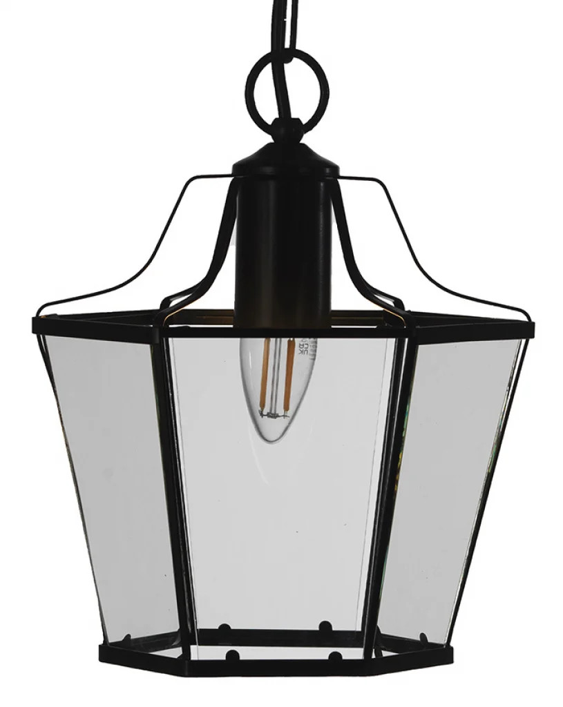 Ceiling Light Black Dulverton Oaks Lighting 1044 BK